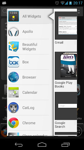 ADWLauncher 1 EX ekran görüntüsü