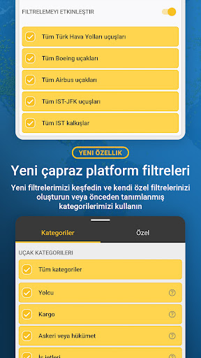 Flightradar24 Uçuş Takipçisi ekran görüntüsü