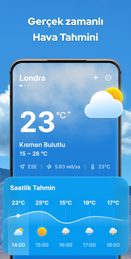Hava Tahmini - Yerel Radar ekran görüntüsü