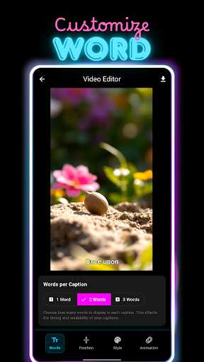 ClipCap: AI Auto caption ekran görüntüsü