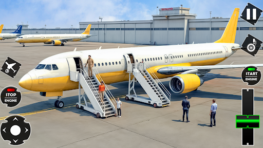Airplane Simulator 3D Plane ekran görüntüsü