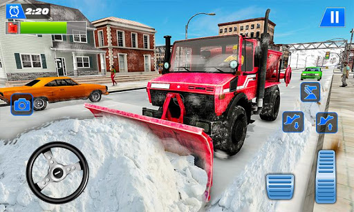 Snow Plow Construction Games ekran görüntüsü
