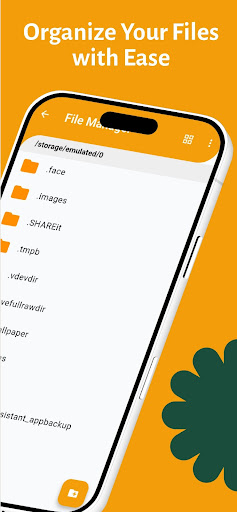 Easy file manager: explorer ekran görüntüsü