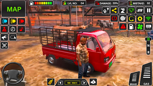 Farm Animal Mini Truck Game ekran görüntüsü