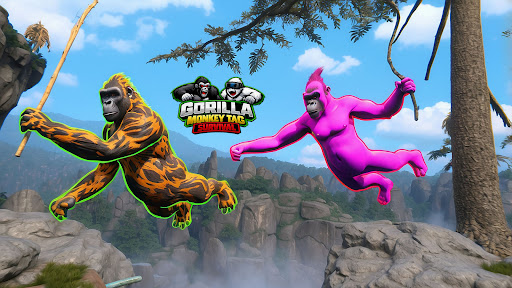 Wild Monkey Tag Gorilla Memes ekran görüntüsü