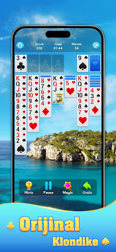 Kart Oyunu- Solitaire Klondike ekran görüntüsü