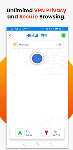 Freecall VPN ekran görüntüsü