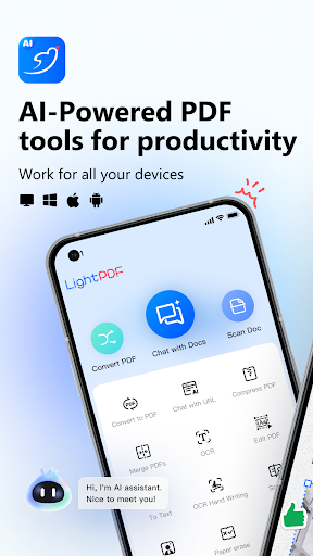 LightPDF: PDF AI&Convert&Scan ekran görüntüsü