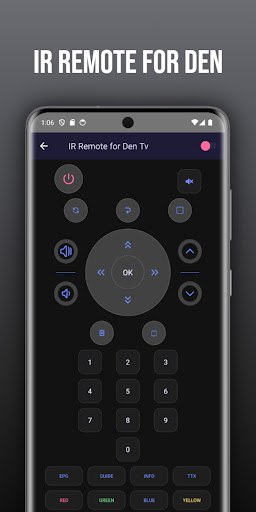 Remote for Den tv ekran görüntüsü