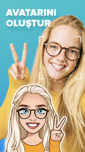 Mirror: avatar, çıkartma emoji ekran görüntüsü