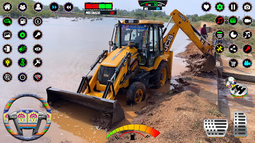 ABD inşaat 3d Jcb ekskavatör ekran görüntüsü