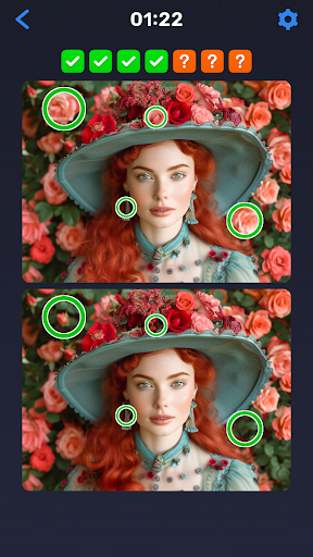 Find the Difference Eye Puzzle ekran görüntüsü