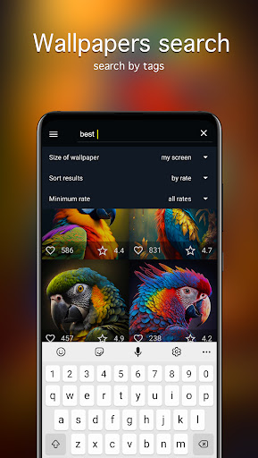 Parrot Wallpapers 4K ekran görüntüsü