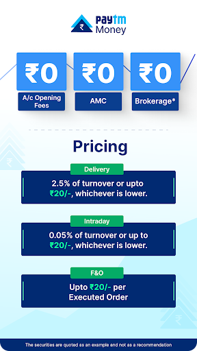 Paytm Money Stocks, MF, IPO ekran görüntüsü