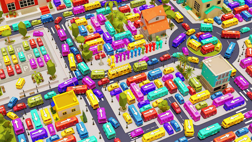 Car Jam Puzzle: Bus Parking ekran görüntüsü