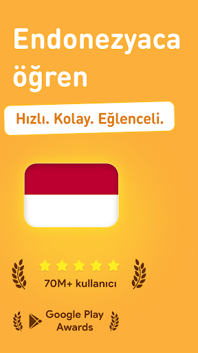 Endonezyaca öğren ekran görüntüsü
