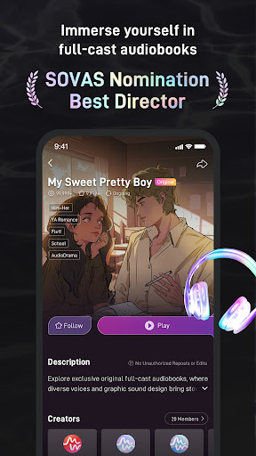 MagicWave: Spicy Audio Stories ekran görüntüsü
