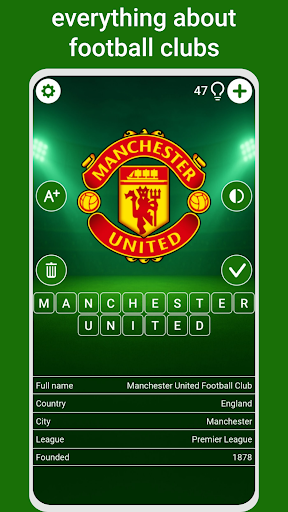 Football Clubs Logo Quiz Game ekran görüntüsü