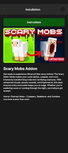 MCPE Ultimate Korku Modları ekran görüntüsü