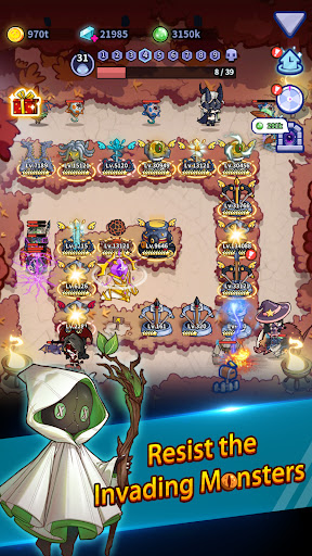 Idle Defense: Dark Forest ekran görüntüsü