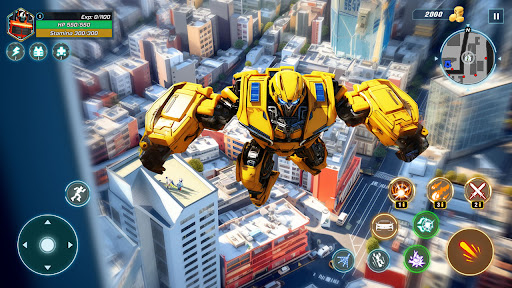 Robot City Car Battle ekran görüntüsü