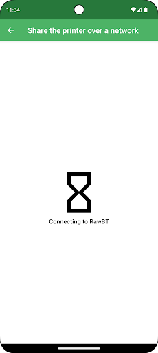 Server for RawBT ekran görüntüsü