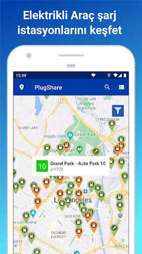 PlugShare ekran görüntüsü