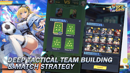 Victory Girls: Anime Soccer ekran görüntüsü