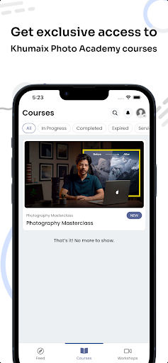 Khumaix Photo Academy ekran görüntüsü