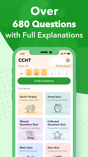 CCHT Exam Prep 2026 ekran görüntüsü