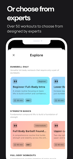Pumped Workout Tracker Gym Log ekran görüntüsü