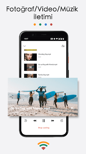 Chromecast için TV Yayını ekran görüntüsü