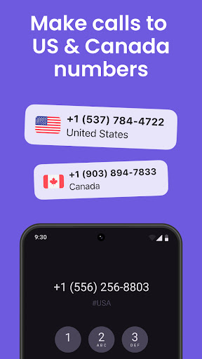 Second Phone Number App: eSIM ekran görüntüsü
