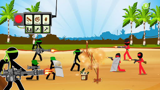 Stickman Army : Team Battle ekran görüntüsü