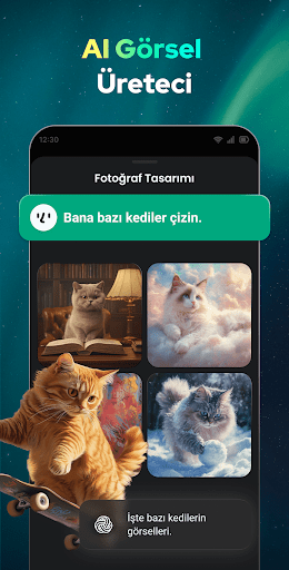 Open Chat - AI bot uygulaması ekran görüntüsü