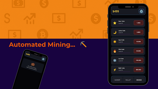 Crypto Tycoon - Idle Trader ekran görüntüsü