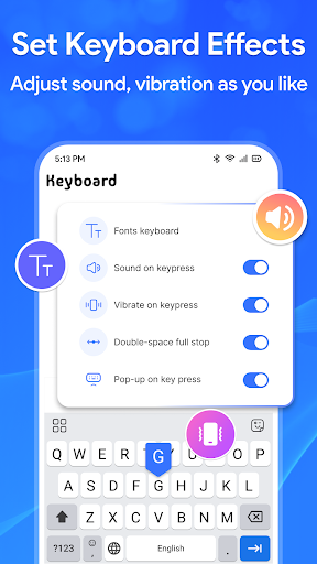 Cool & Fancy Keyboard Themes ekran görüntüsü