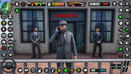 Gangster Crime Wars Mafia 3D ekran görüntüsü