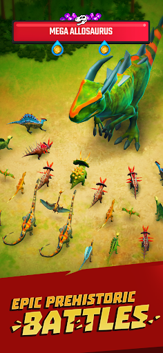 Jurassic Warfare: Dino Battle ekran görüntüsü