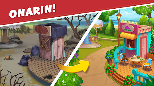 Park Town:Match 3 Puzzles oyun ekran görüntüsü
