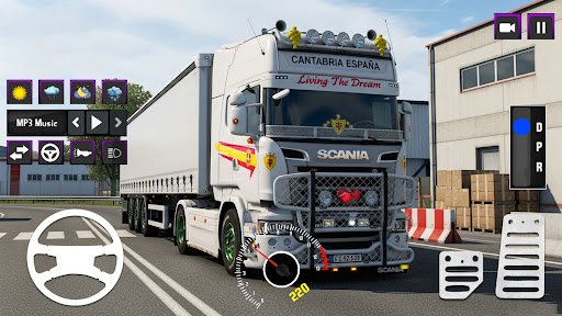 City Cargo Truck Simulator 3D ekran görüntüsü