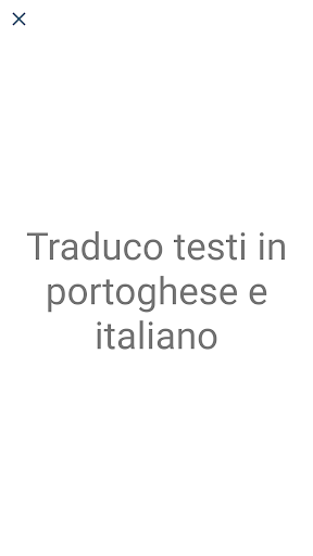 Portuguese Italian Translator ekran görüntüsü