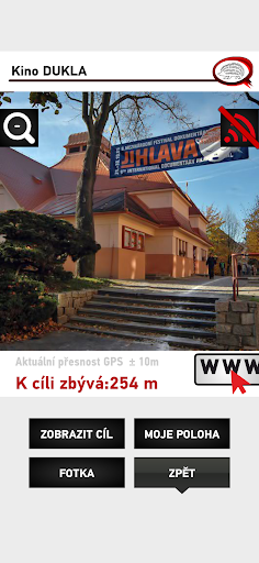 Jihlava pěšky ekran görüntüsü