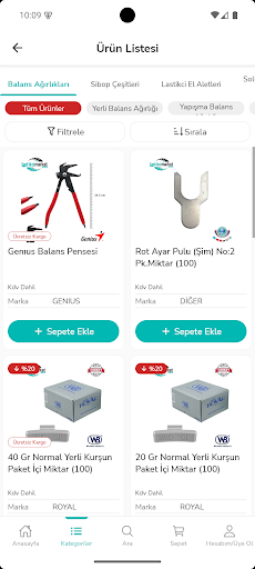 Lastikci Market ekran görüntüsü