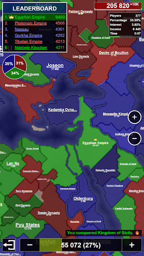 Territorial.io ekran görüntüsü