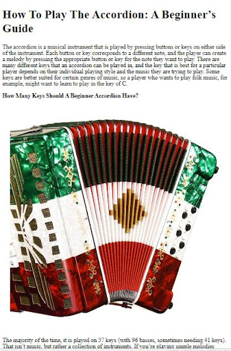 How to Play Accordion ekran görüntüsü