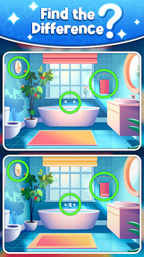 Find the Differences Spot Game ekran görüntüsü