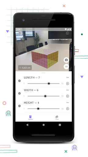 GeoGebra 3D Hesap Makinesi ekran görüntüsü