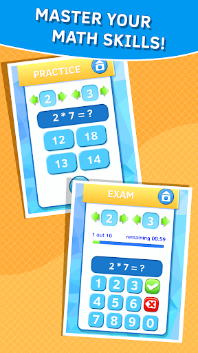 Learn times tables games ekran görüntüsü