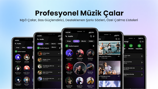 Müzik Çalar ve MP3 Müzik ekran görüntüsü